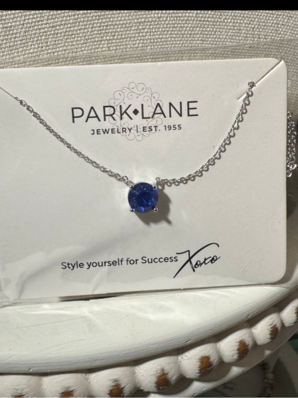 Park Lane sapphire Impression Necklace